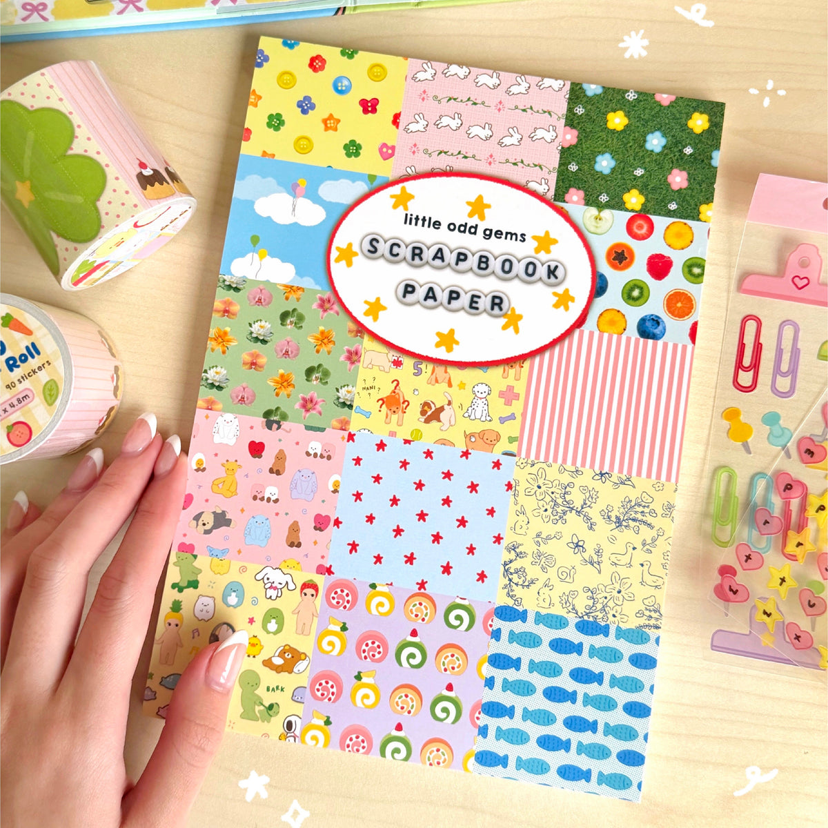 scrapbook paper booklet ✏️ image 0