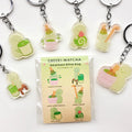 smiski matcha keychain blind bag image 0