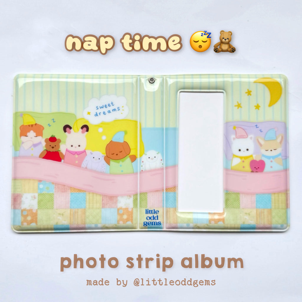 ‘nap time’ photo strip album 😴🧸 image 0