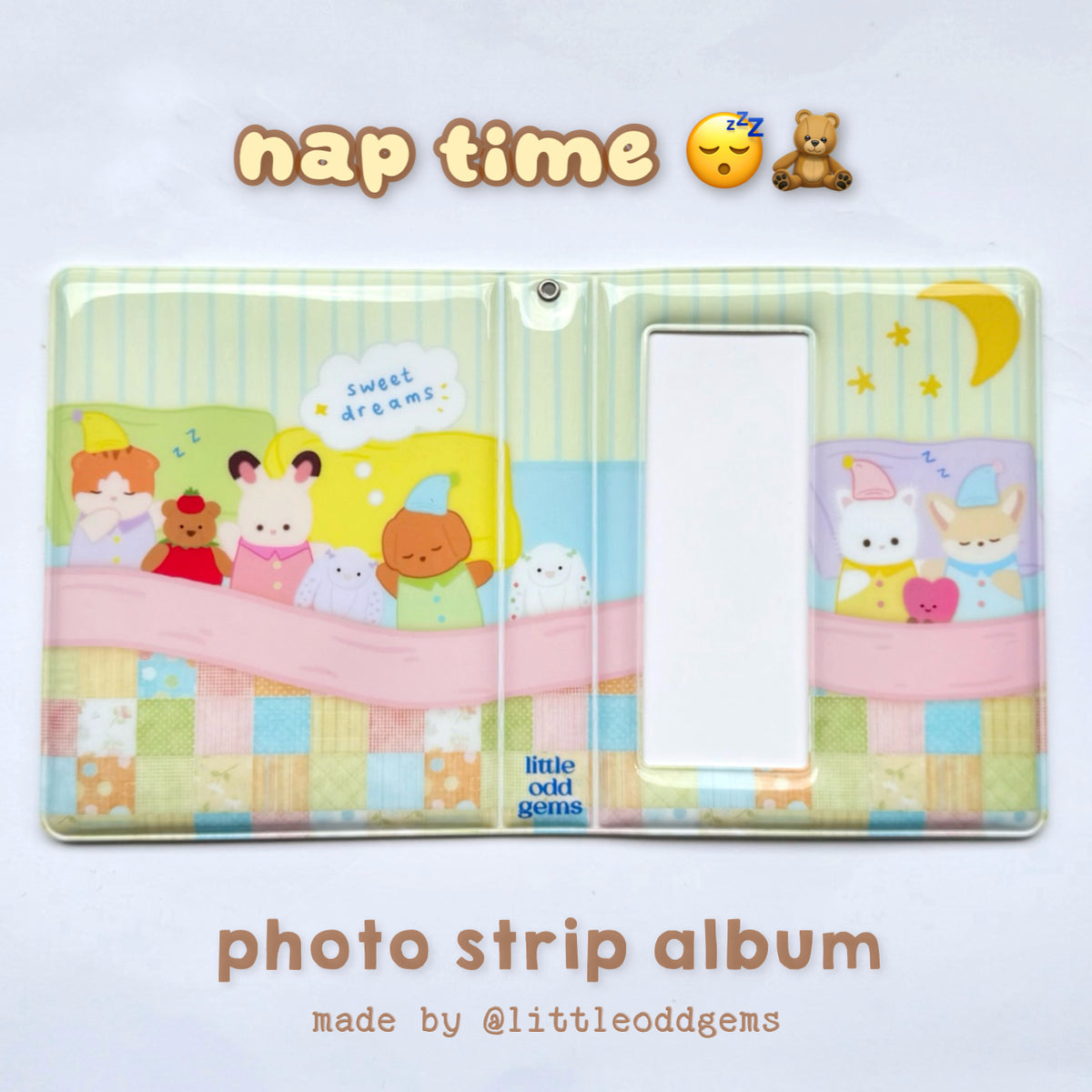 ‘nap time’ photo strip album 😴🧸 image 0