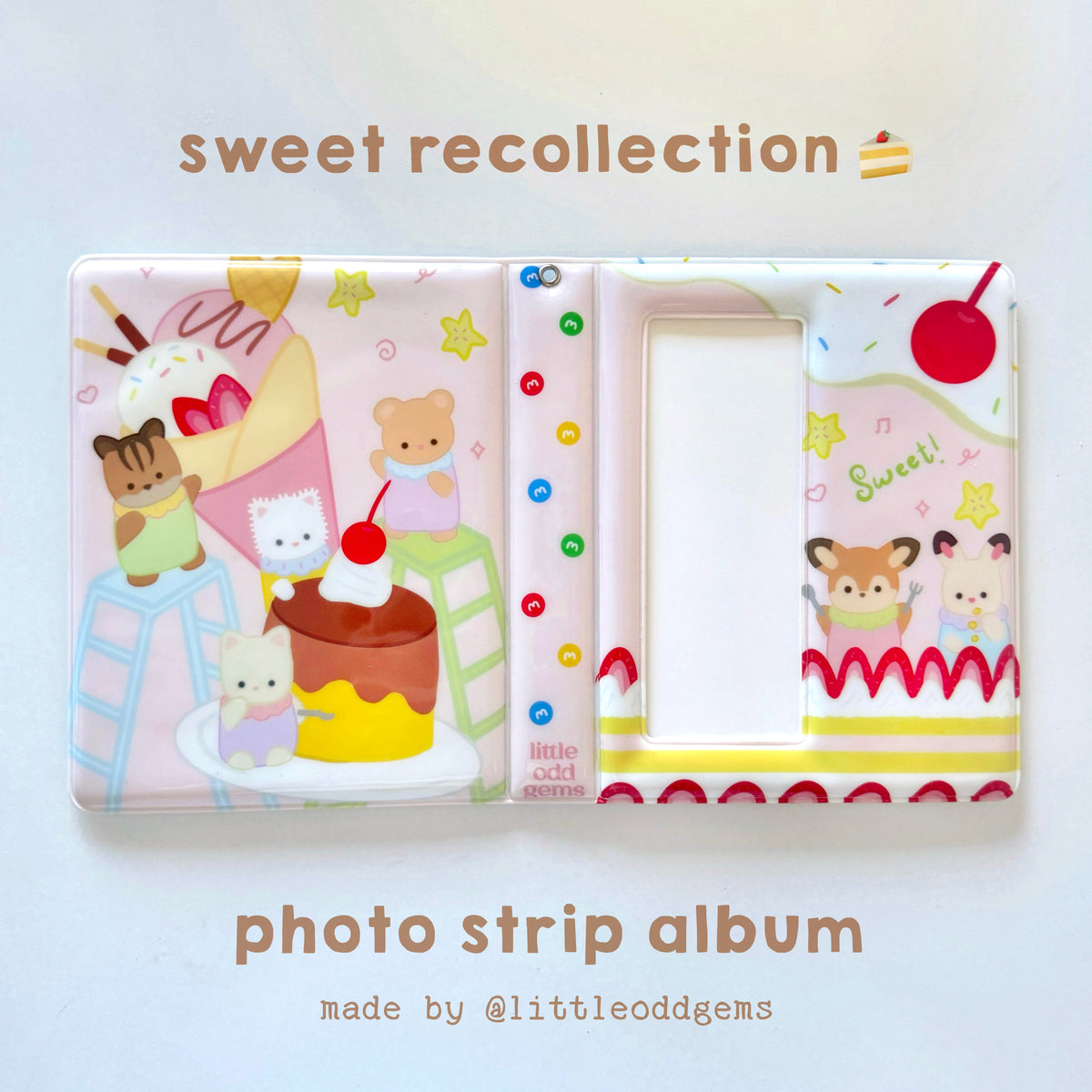 ‘sweet recollection’ photo strip album 🎀🍬 image 0