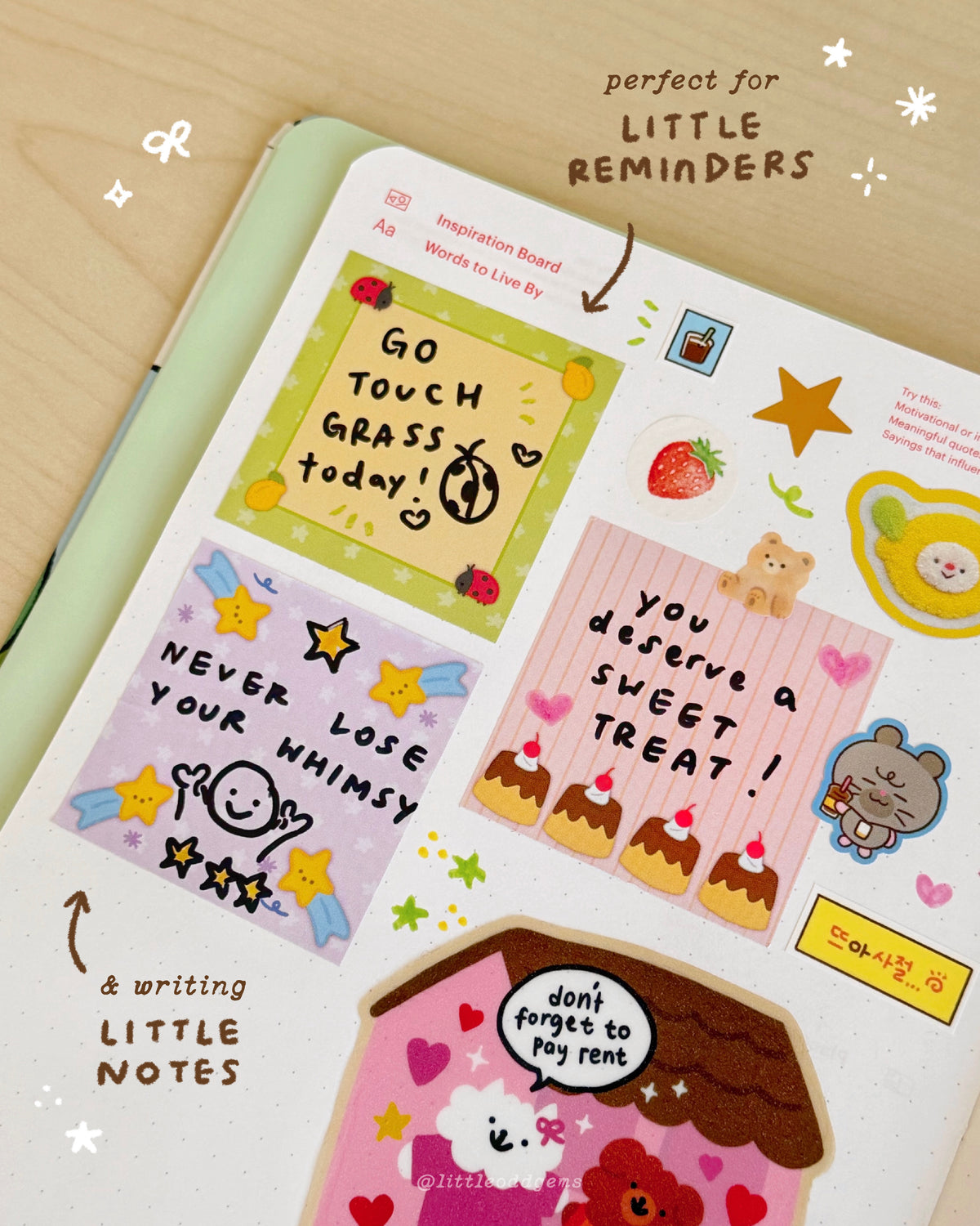 memo sticker roll 🍀 image 4