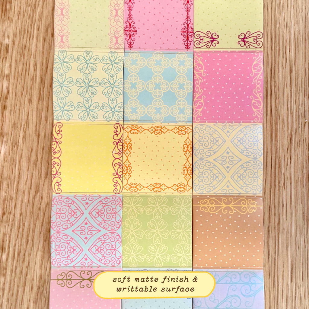 ornamental memo sticker roll image 2