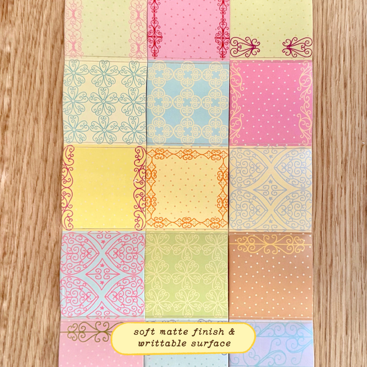 ornamental memo sticker roll image 2