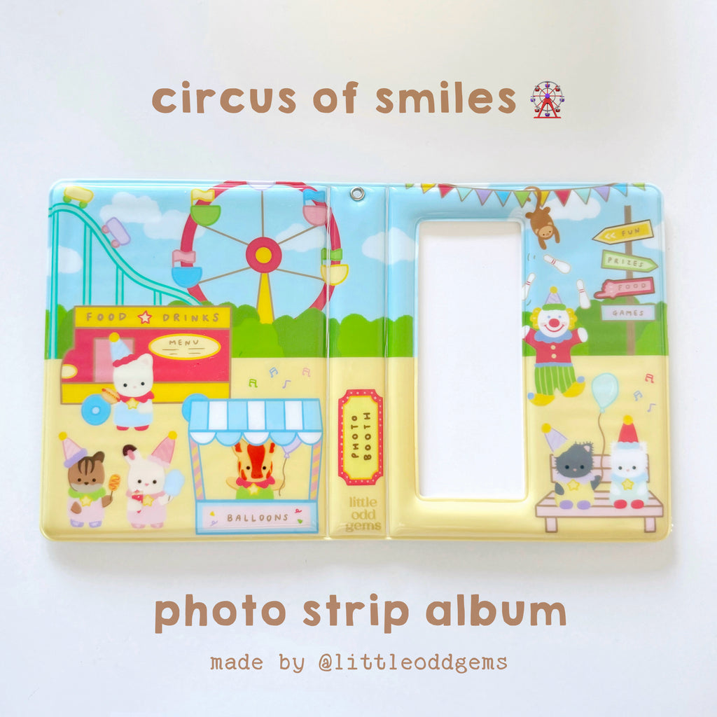 ‘circus of smiles’ photo strip album 🎡 image 0