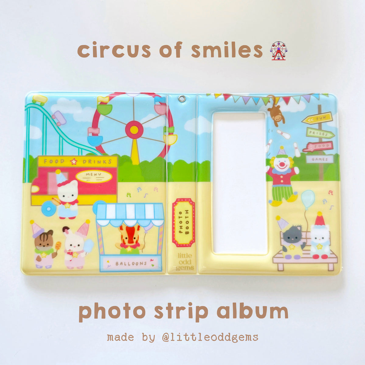 ‘circus of smiles’ photo strip album 🎡 image 0