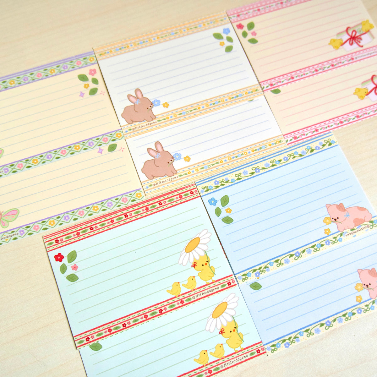sweet notes tin box + 10 message cards image 1