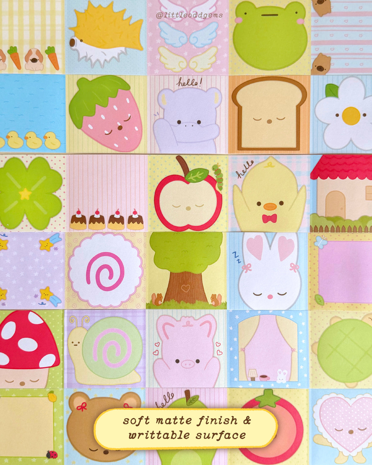 memo sticker roll 🍀 image 3