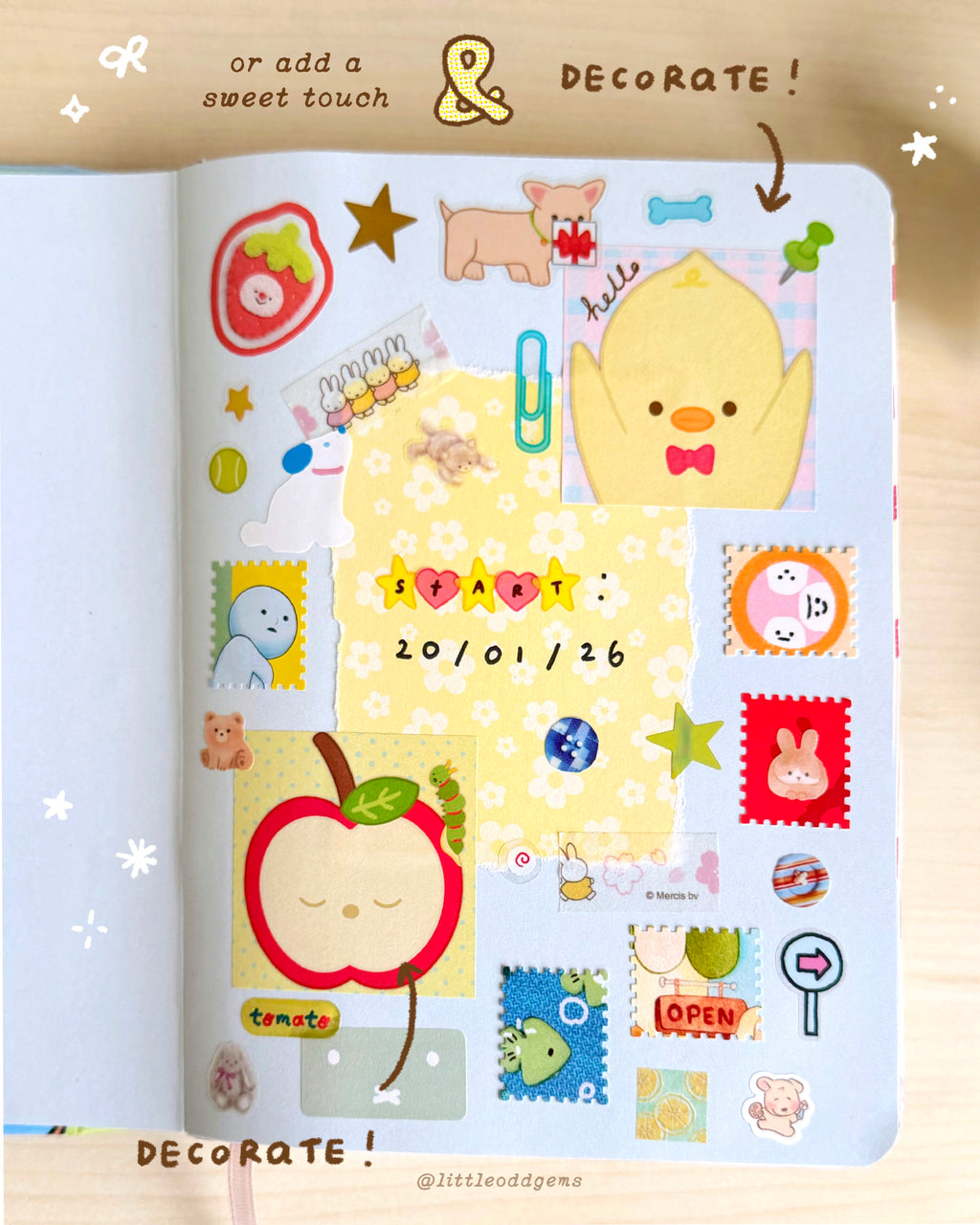 memo sticker roll 🍀 image 5