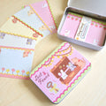 lost treasures tin box + 10 message cards image 0