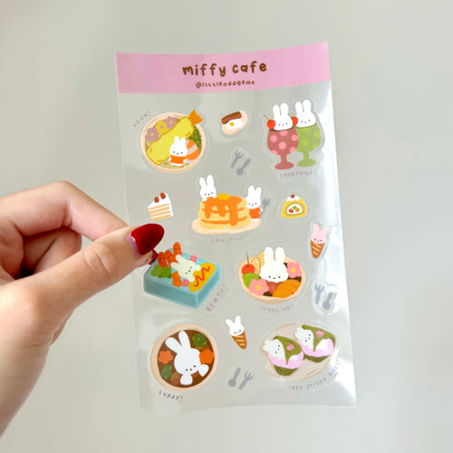 miffy cafe sticker sheet image 0