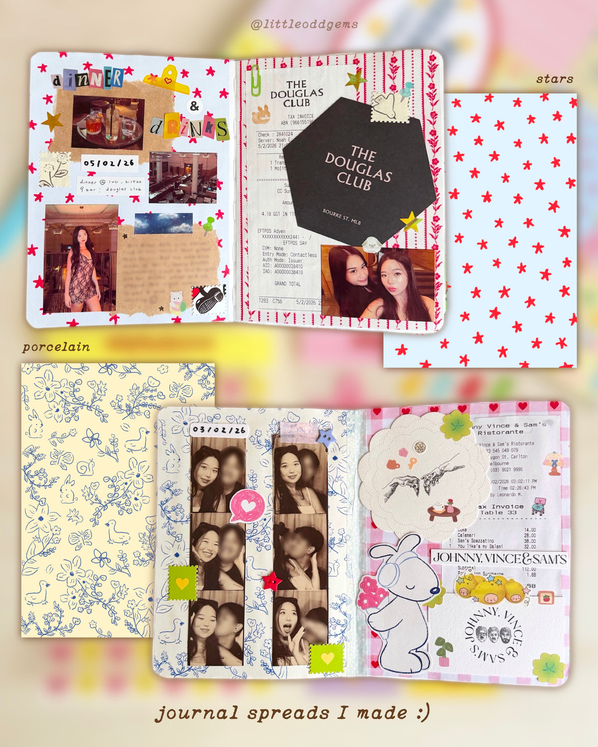 scrapbook paper booklet vol 1.0 ✏️