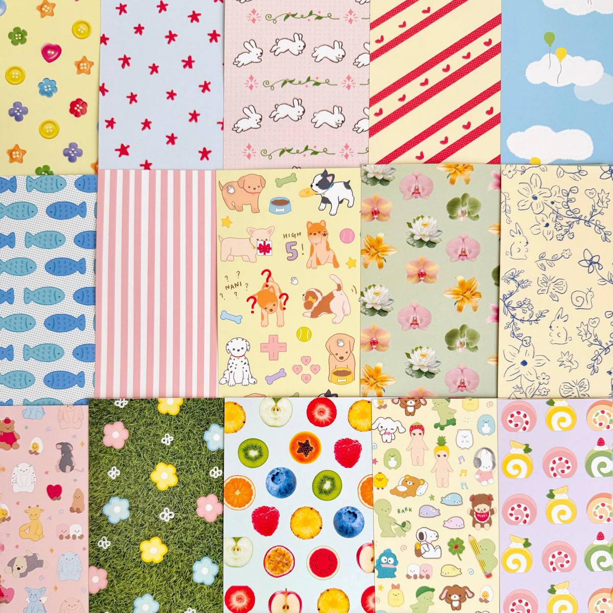 scrapbook paper booklet vol 1.0 ✏️