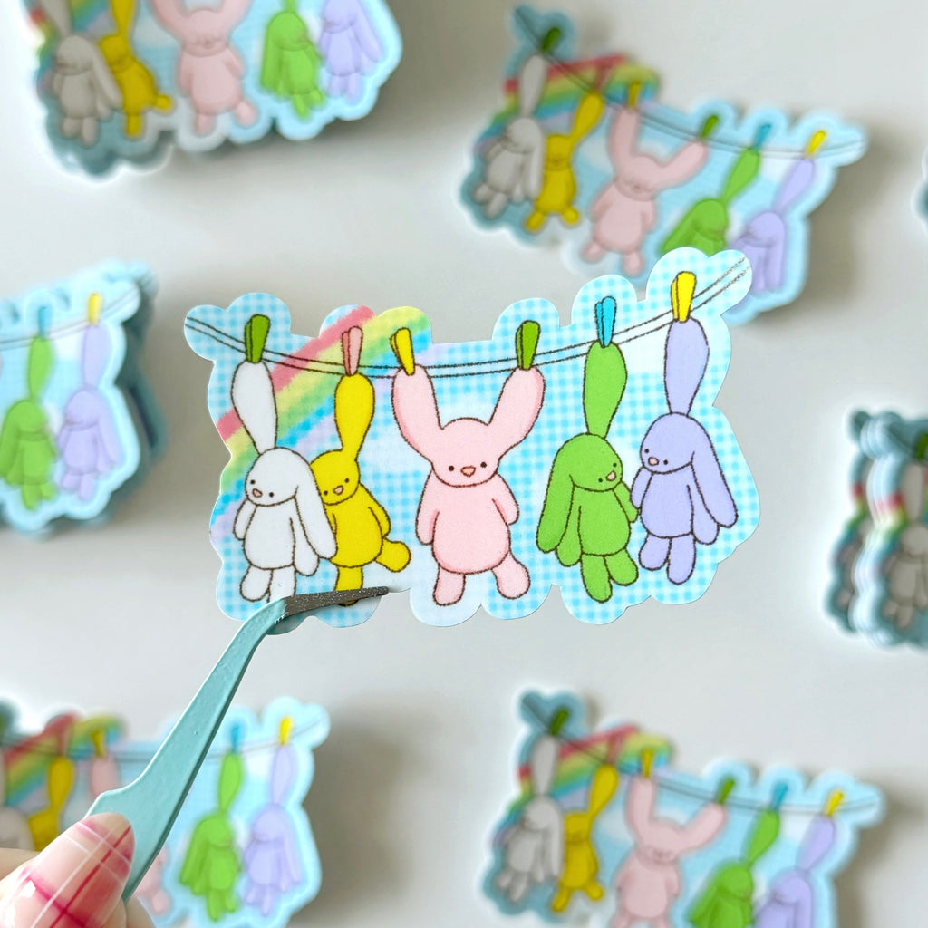 do your laundry sticker flake